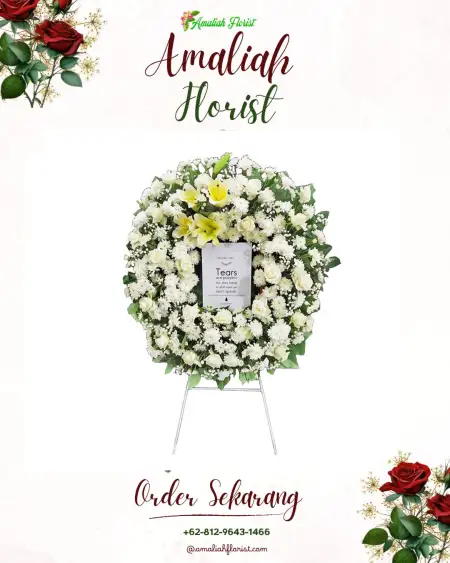 Krans Bunga Duka Ciwaru